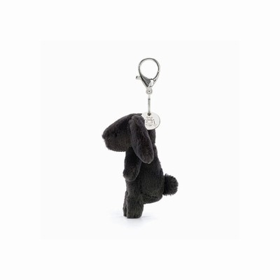 Jellycat Bashful Conejo Inky Dije Para Bolso | JKPC-61839